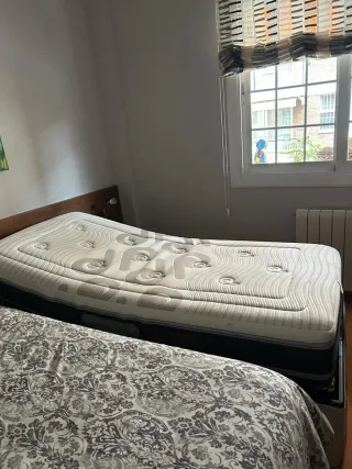 2 Camas Articuladas Pardo Madera