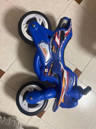 Moto infantil azul