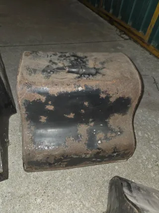 Tapas de máquina de escribir antiguas