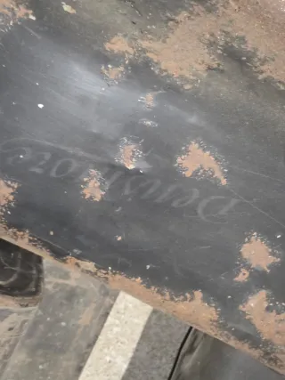 Tapas de máquina de escribir antiguas