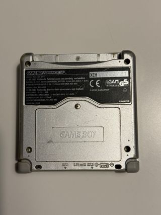 Game Boy Advance SP Tribal Plata