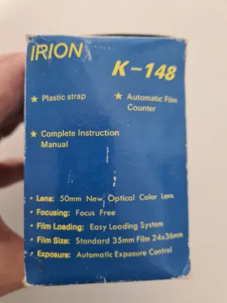 Cámara IRION K-148 35mm Focus Free