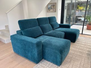 Sofá 3 plazas Pedro Ortiz verde aguamarina