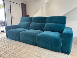 Sofá 3 plazas Pedro Ortiz verde aguamarina