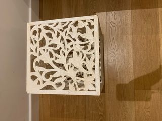 Mesa auxiliar/mesita de noche de madera