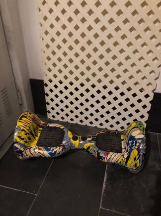 Hoverboard con diseño de Grafitis