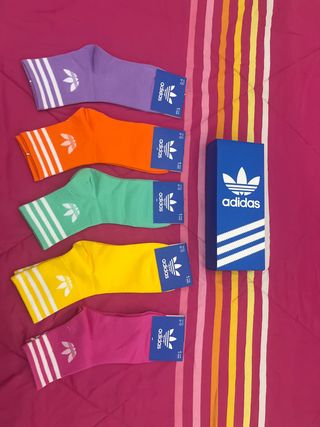 Lote 5 pares calcetines Adidas