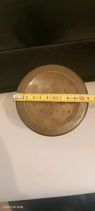 Vaso in ottone vintage