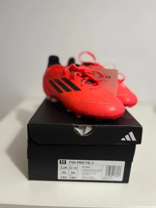Botas Fútbol Adidas F50 Niño Talla 30
