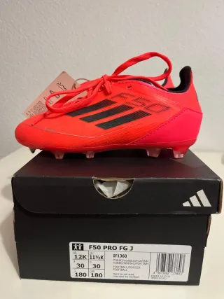 Botas Fútbol Adidas F50 Niño Talla 30