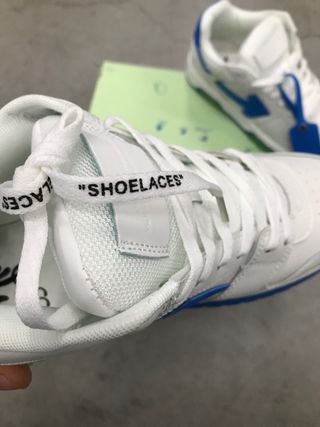 Zapatillas Off-White Blancas y Azules