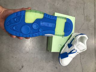 Zapatillas Off-White Blancas y Azules