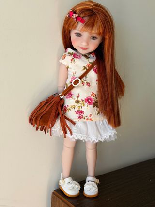 Boneca Ruby Red Ooak