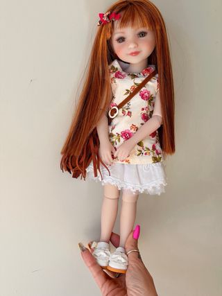 Boneca Ruby Red Ooak