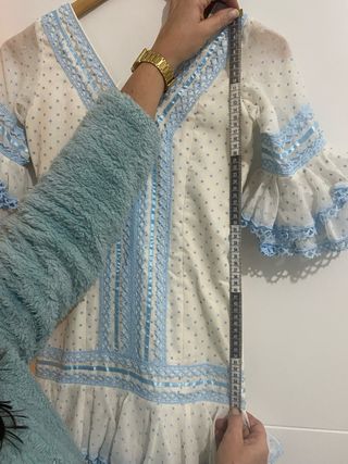 Traje Flamenca Niña Volantes talla 10/12 años