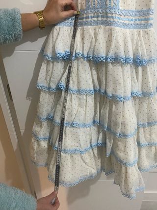 Traje Flamenca Niña Volantes talla 10/12 años