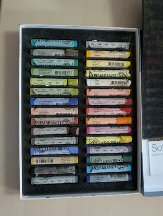 Caja Pasteles Rembrandt 30 Colores