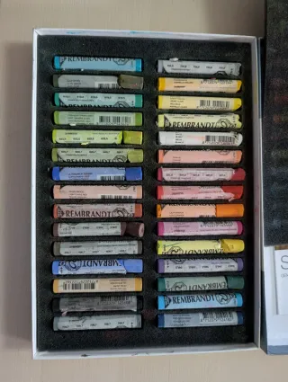 Caja Pasteles Rembrandt 30 Colores