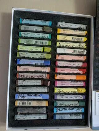 Caja Pasteles Rembrandt 30 Colores