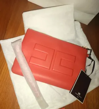 Pochette Elisabetta Franchi arancione