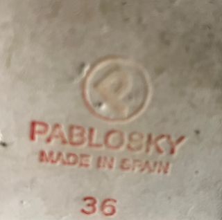 Zapatos niño comunión azul