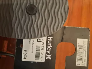 Chanclas Hurley Talla 43 Nuevas con Etiqueta