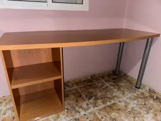 Escritorio 160cm con estantería