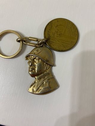Portachiavi Mussolini Moneta Italia