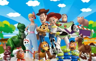 Fondo Fiesta Foto Coll toy Story