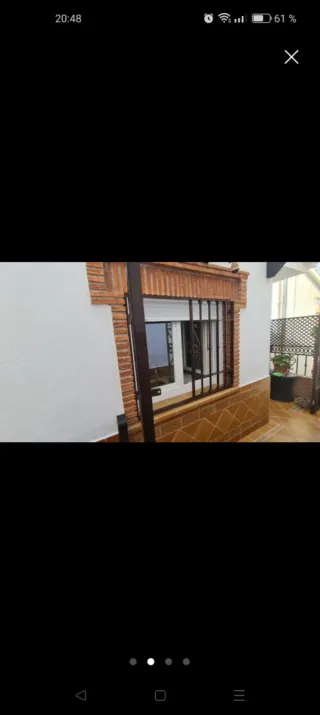 Reja de hierro abatible. Forja de la mejor calidad