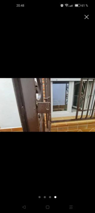 Reja de hierro abatible. Forja de la mejor calidad