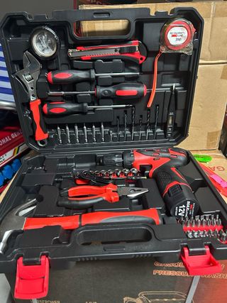 Maleta Herramientas con Taladro 12V