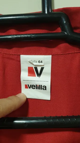 Mono de trabajo rojo / carnaval