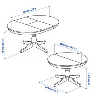Mesa y sillas de cocina