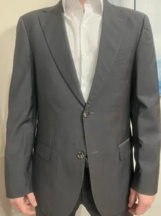 Traje Vestir Hombre Tommy Hilfiger Gris