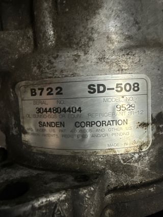 Compresor A/A Alfa Romeo 33