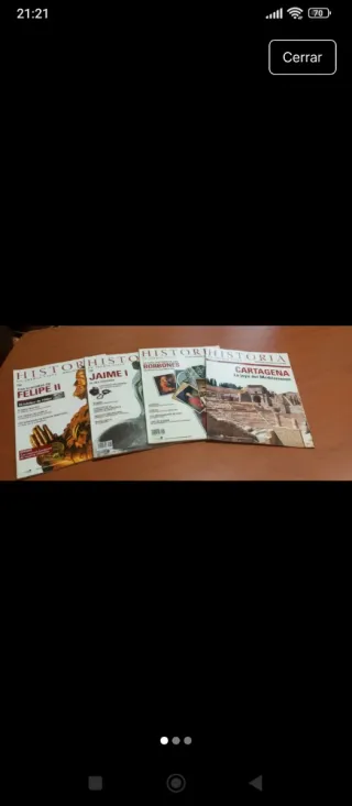 Revista historia España 1,50€ unidad