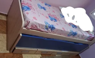 Cama nido con cajones