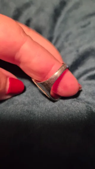 Anillo Plata Turquesa Natural