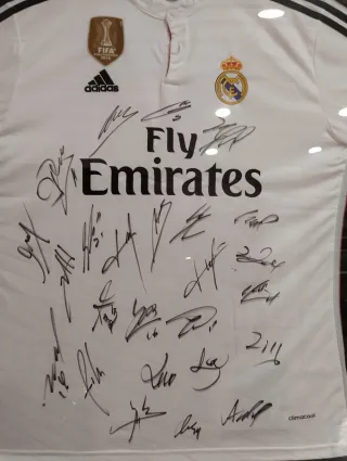 Camiseta Real Madrid Firmada y con Certificado