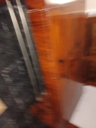 Antico ufficio in stile vintage in legno di mogano. 3 cassetti