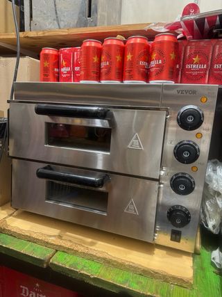 Horno Pizza Eléctrico VEVOR Encimera