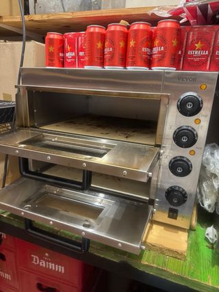 Horno Pizza Eléctrico VEVOR Encimera