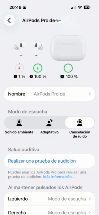 Airpods Pro 2ª Gen Derecho A2698