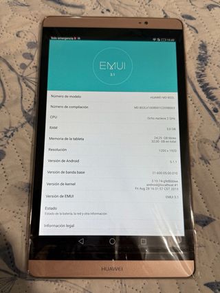 Huawei MediaPad M2 LTE ¡NUEVA!