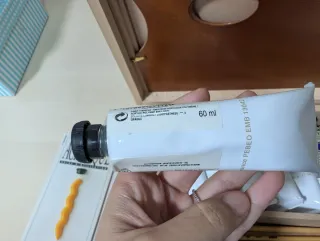 Caja de madera para pintura