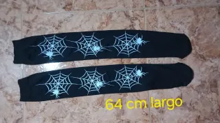 Calcetines de media disfraz araña Halloween