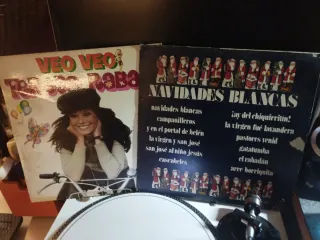 8 Vinilos Cuentos Infantiles Canciones Villancicos
