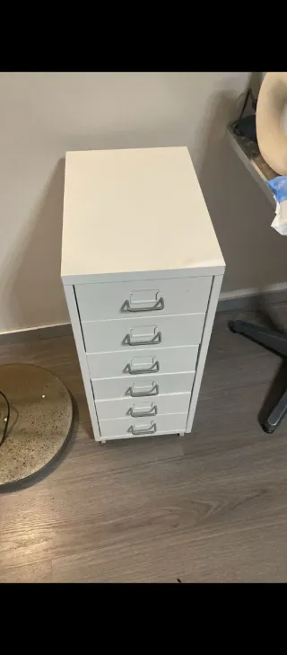 Armario archivador metálico 7 cajones