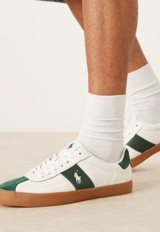 Zapatillas Polo Ralph Lauren Talla 42 verde blanco